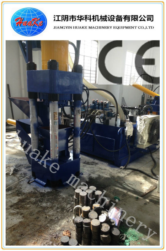 Prensa de la briqueta de la chatarra del SGS del CE, máquina de acero del enladrillado 800kg/H 0
