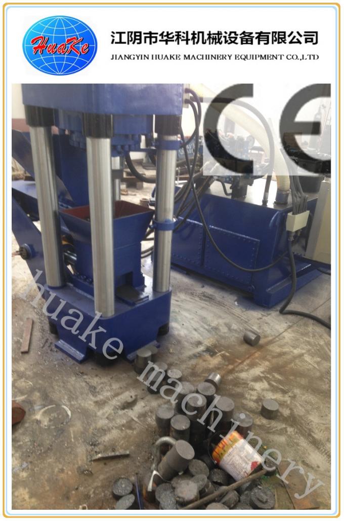 Máquina vertical de la prensa de enladrillar del hierro (PLC automático)