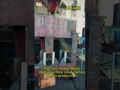 Y81T-400 Baladora hidráulica para automóviles.