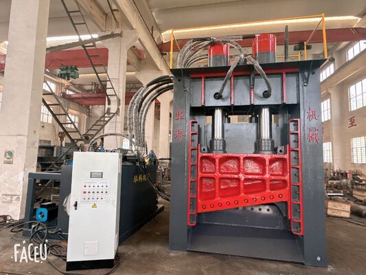 Comprar Cisa hidráulica de chatarra de metal con sistema hidráulico de 25 MPa, enfriador de aceite enfriado con agua y 700 toneladas de potencia de corte online manufacture