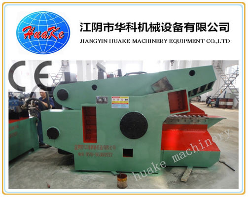 Comprar Aluminio de acero cobreado de cobre amarillo del carril de 5000 Ton Hydraulic Alligator Shear For online manufacture